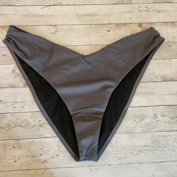 Swimsuits For All High Leg Cheeky Bikini Brief Anchor Black Size 16 NWT - Picture 2 of 7